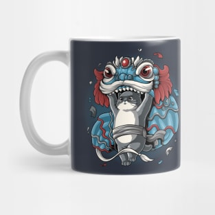 Barongsai Cat Mug